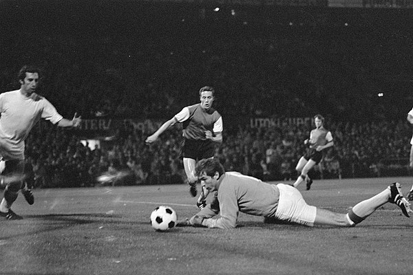 A moment of the Feyenoord v Estudiantes match, 9 Sep 1970