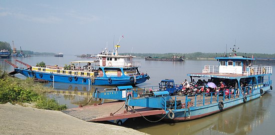 長江北路北端——池州港