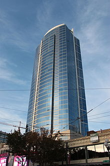 Fifteen Twenty-One Second Avenue, a residential skyscraper in Seattle designed by Weber Thompson Fifteen Twenty-One Second Avenue (22207795680).jpg