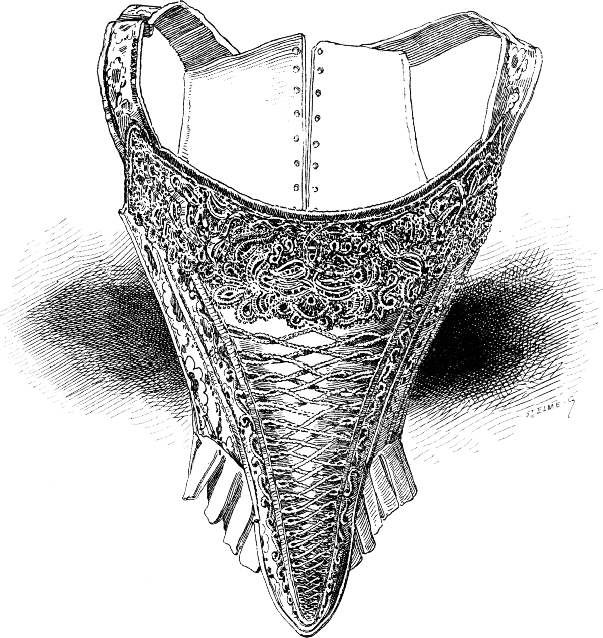 corset à baleine