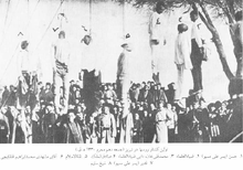First Series of executions, Russian Occupation of Tabriz, 1911.png