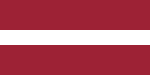 Bandera de Selecció de futbol de Letònia