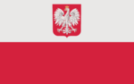 Flaga z godlem Rzeczypospolitej Polskiej.PNG