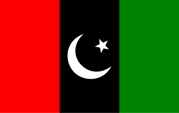 Datei:Flagge der Pakistanischen Volkspartei.svg