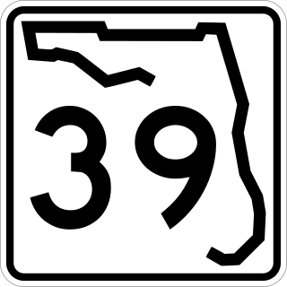 Florida State Road 39 Highway in Florida