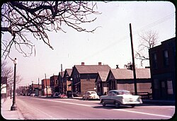 A portion of the neighborhood, approximately 423-471 W. Goodale Street, 1957 Flytown.jpg