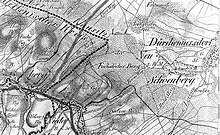 Karte von Oberreit mit Ausschnitt von Dürrhennersdorf von 1821–22