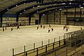 Čeština: Interiér zimního stadionu ve Frýdlantě při utkání HC Frýdlant – HC TS Varnsdorf hrané 21. října 2017, které nakonec skončilo v poměru 3:5.