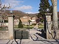 Portes du parc des anciens thermes municipaux