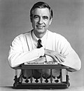 Thumbnail for File:Fred Rogers and Neighborhood Trolley.jpg