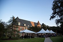 The French House on the 50th Anniversary Celebration of Honors education at LSU in 2017. FrenchHouseSetupfortheHonorsCollege50thAnniversary.jpg