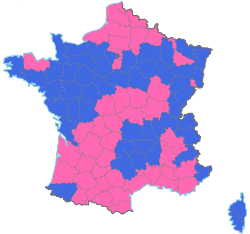 French presidential election result map second round 1974.svg