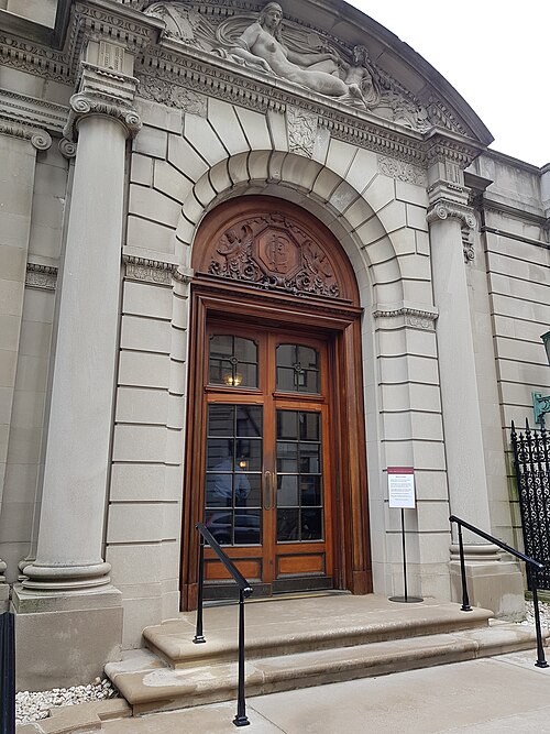 Entrance to the Frick Collection