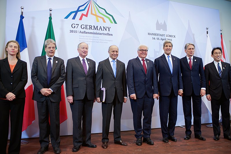 File:G7 Foreign Ministers & EU High Representative for Foreign Affairs Meeting in Lubeck, Germany.jpg