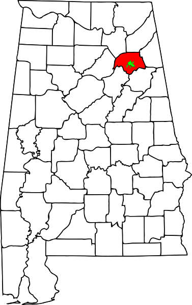 File:Gadsden, Alabama Metropolitan Statistical Area.svg