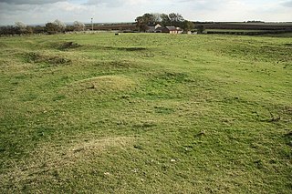 Gainsthorpe Deserted medieval village site in Lincolnshire, England