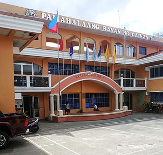 Gainza Municipality in Bicol Region, Philippines