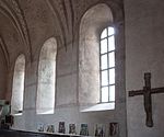 Gamla Uppsala parish church - old windows from inside.jpg