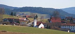 General view of Geiersthal from north-west.