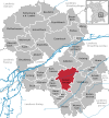 Lage der Gemeinde Geisenhausen im Landkreis Landshut