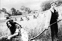 Gauntier and Jack Clarke on location in Ireland filming You Remember Ellen (1912)