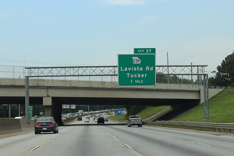 File:Georgia I285nb Exit 37 1 mile.jpg