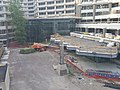 Het complex tijdens de renovatie (2019)