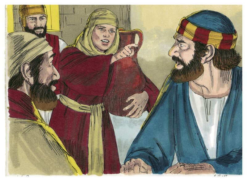 File:Gospel of John Chapter 18-4 (Bible Illustrations by Sweet Media).jpg
