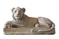 Rzeźba przedstawiająca lwa berberyjskiego
