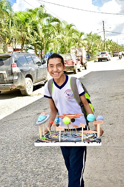File:Guatemalan Boy and His Science Project.jpg