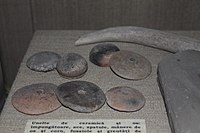 Ceramic and bone tools in Constanța National Museum of History