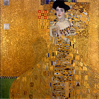 Адель Блох-Бауэр I, проданная за рекордные 135 млн. долларов в 2006, Neue Galerie, Нью-Йорк