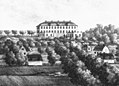 Hörningsholms slott sett från öster