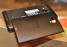 Chinese and Japanese versions of HTC One (HTC J One HTL22 pictured) include a removable back cover HTC One J HTL22 back.jpg