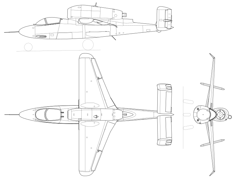 File:Heinkel He 162 3-view.svg