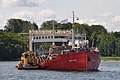 English: Cable layer Henry P. Lading in the Fænøsund.