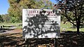 Hillsboro Cemetery Rules and Regulations sign.