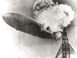 <i>Hindenburg</i> disaster 1937 airship fire