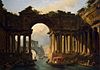 Hubert Robert - Architectural Landscape with a Canal - WGA19587.jpg