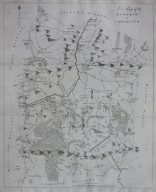 Hunderte von Codsheath in Kent 1778 map.png