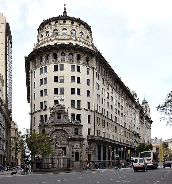 Ex-First National Bank of Boston, Buenos Aires, Argentina (1924).