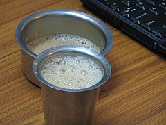 Indian filter coffee