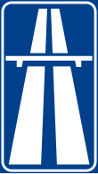 Señales de tráfico italianas - carretera suburbana principal.svg