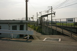 Iyo-Yokota Station railway station in Masaki, Iyo district, Ehime prefecture, Japan
