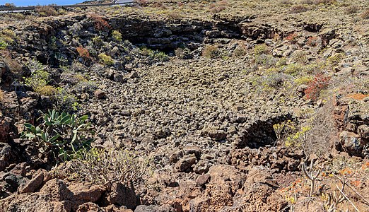 Jameos (collapsed ceiling of a lava tunnel) Lanzarote