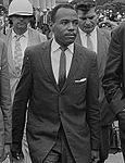 James Meredith i oktober 1962 på väg till University of Mississippi.