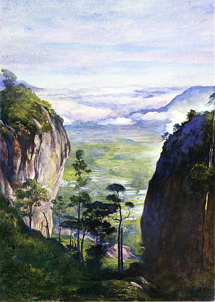 File:John LaFarge - View in Ceylon near Dambula Looking over Rice Fields.jpg