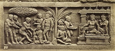 Mouth organs were depicted at Borobudur in the 9th century C.E.