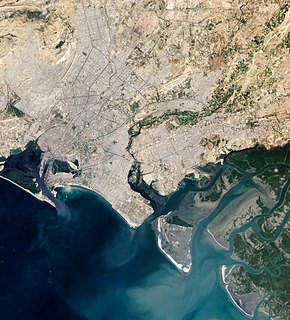 Indus River Delta–Arabian Sea mangroves A large mangrove ecoregion on the Arabian Sea coast of Sindh Province, Pakistan