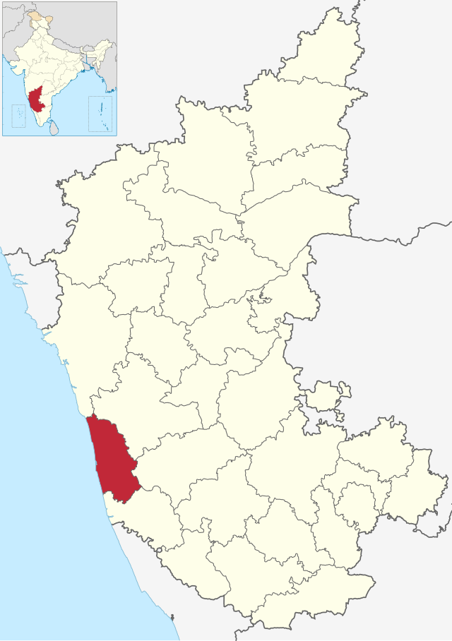 Location in Karnataka